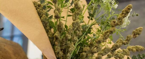 This Beautiful Weed Bouquet Is the Perfect Valentine’s Day Gift for Toking Romantics